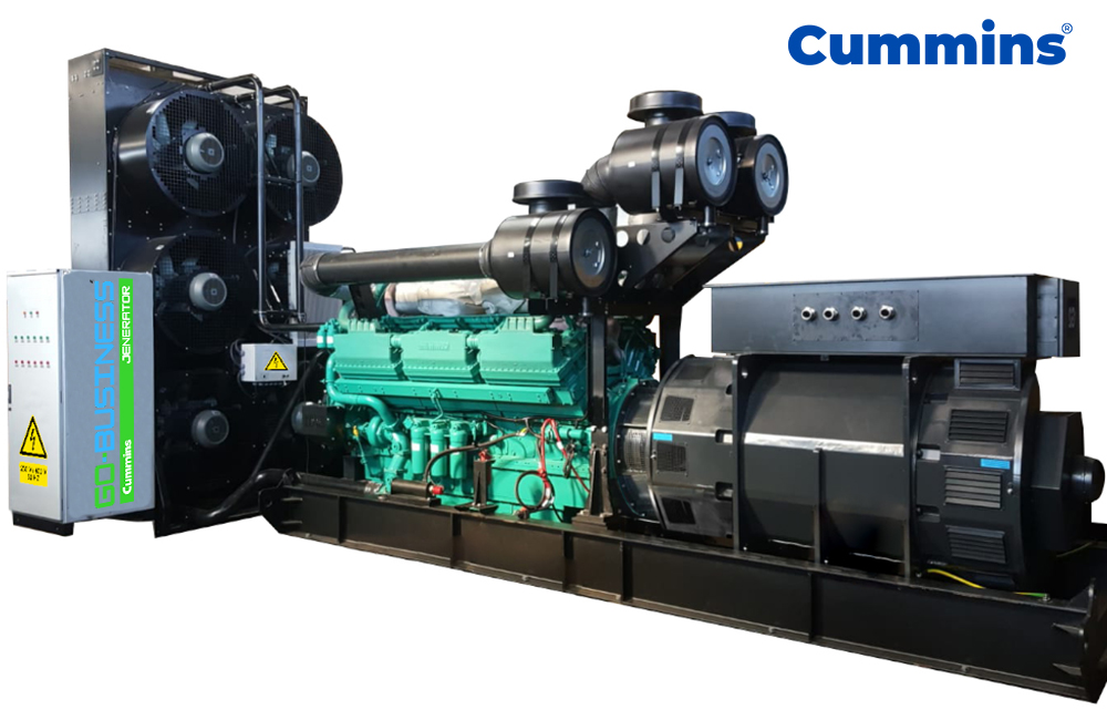 GO-BUSINESS CUMMINS 3000 kVA DIESEL GENERATOR SET