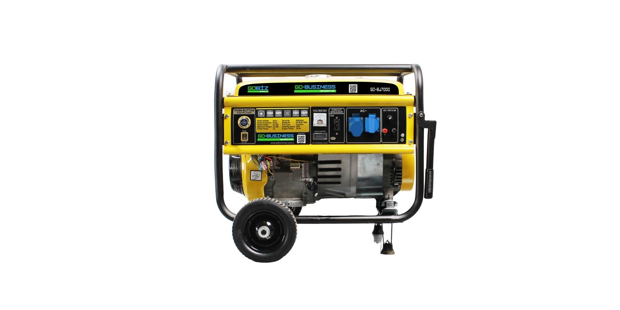 6,6 kVA GENERATOR GO-BM7 GO-BUSINESS PETROL GENERATOR