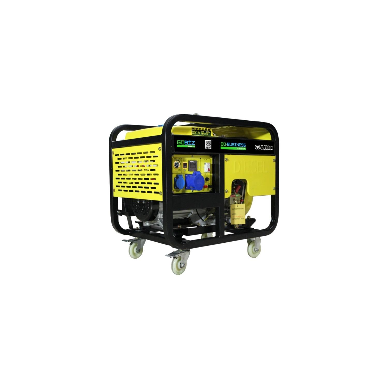 9 kVA GENERATOR GO-DM9 GO-BUSINESS DIESEL GENERATOR