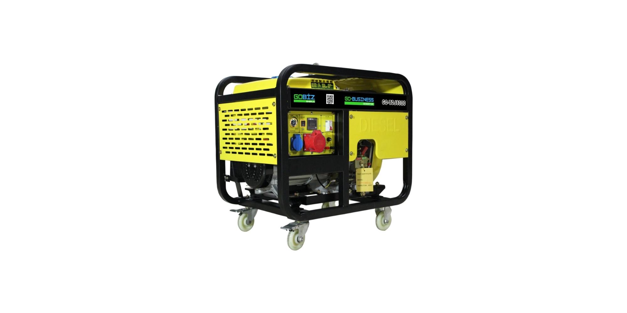 9 kVA GENERATOR GO-DT9 GO-BUSINESS DIESEL GENERATOR
