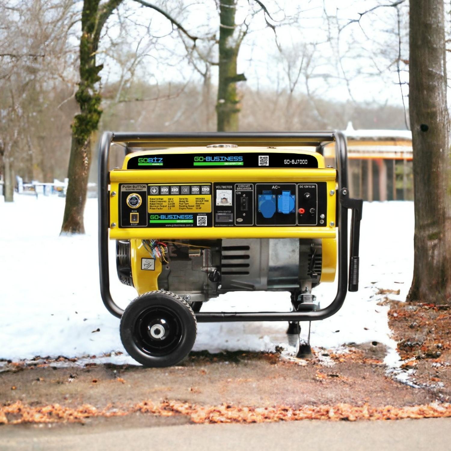 6,6 kVA GENERATOR GO-BM7 GO-BUSINESS PETROL GENERATOR