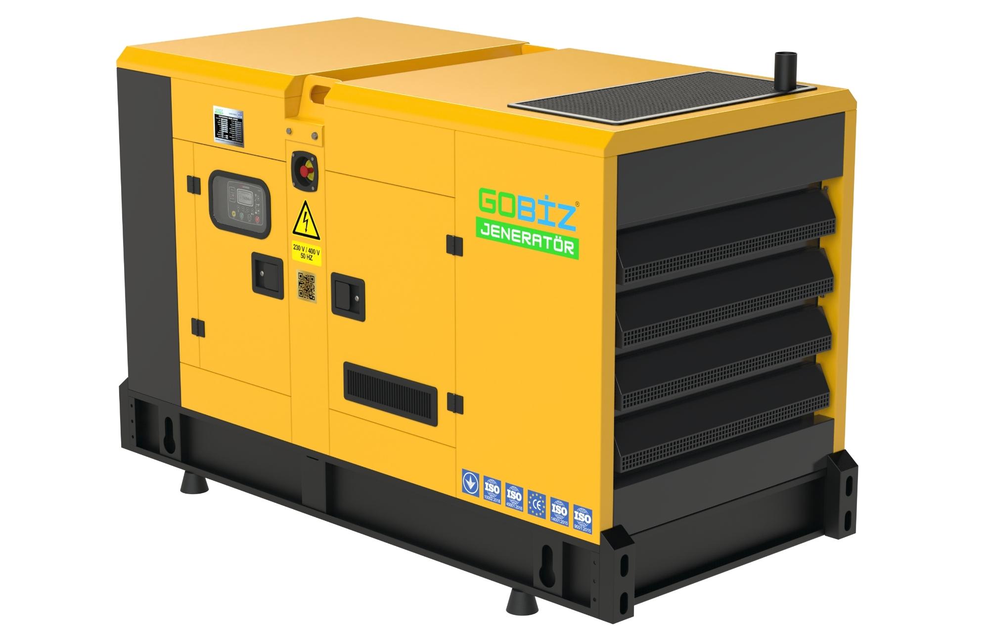 GO-BUSINESS JOHN DEERE 133kVA/106kW DIESEL GENERATOR SET