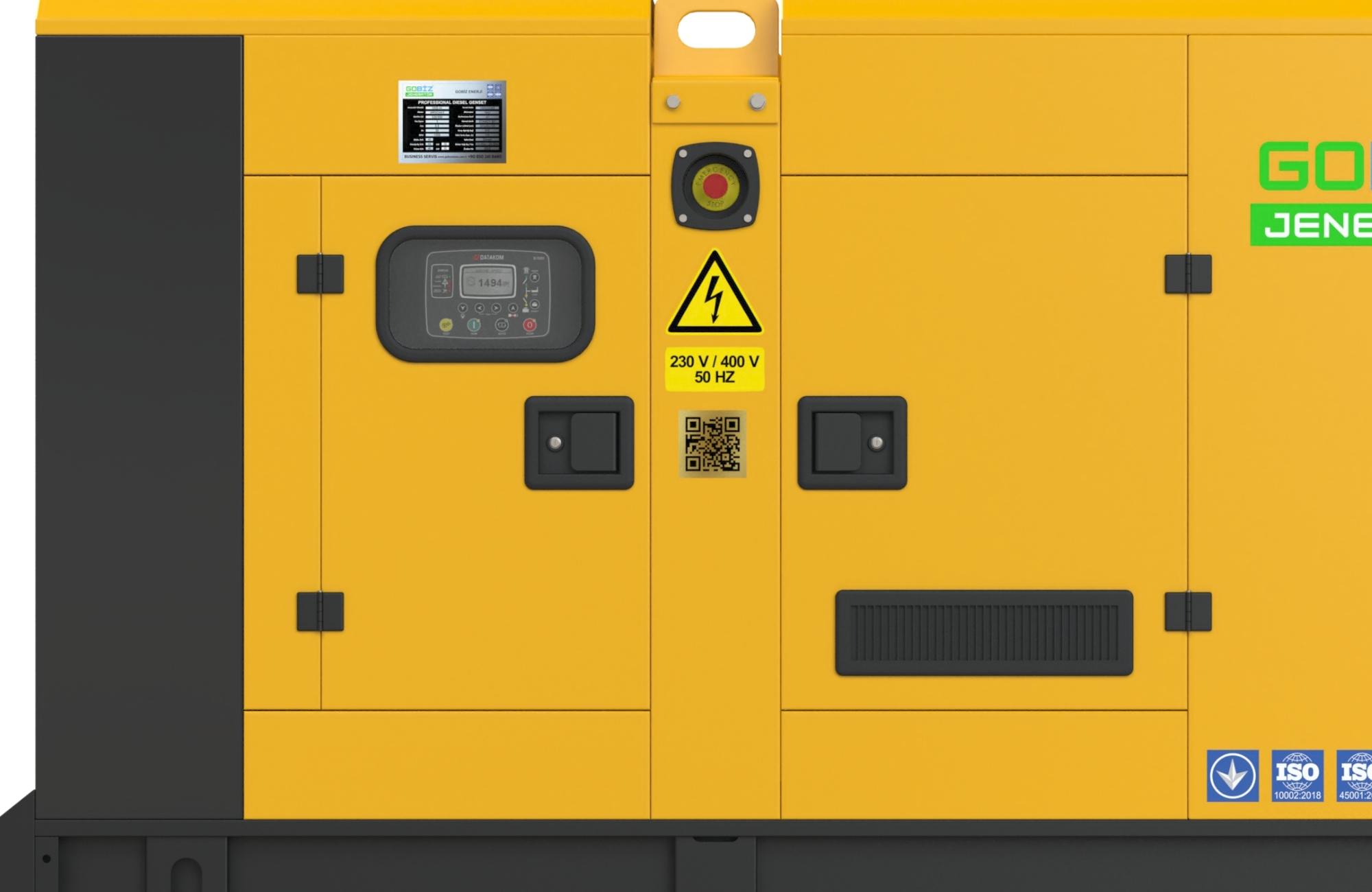 GO-BUSINESS JOHN DEERE 220kVA/176kW DIESEL GENERATOR SET