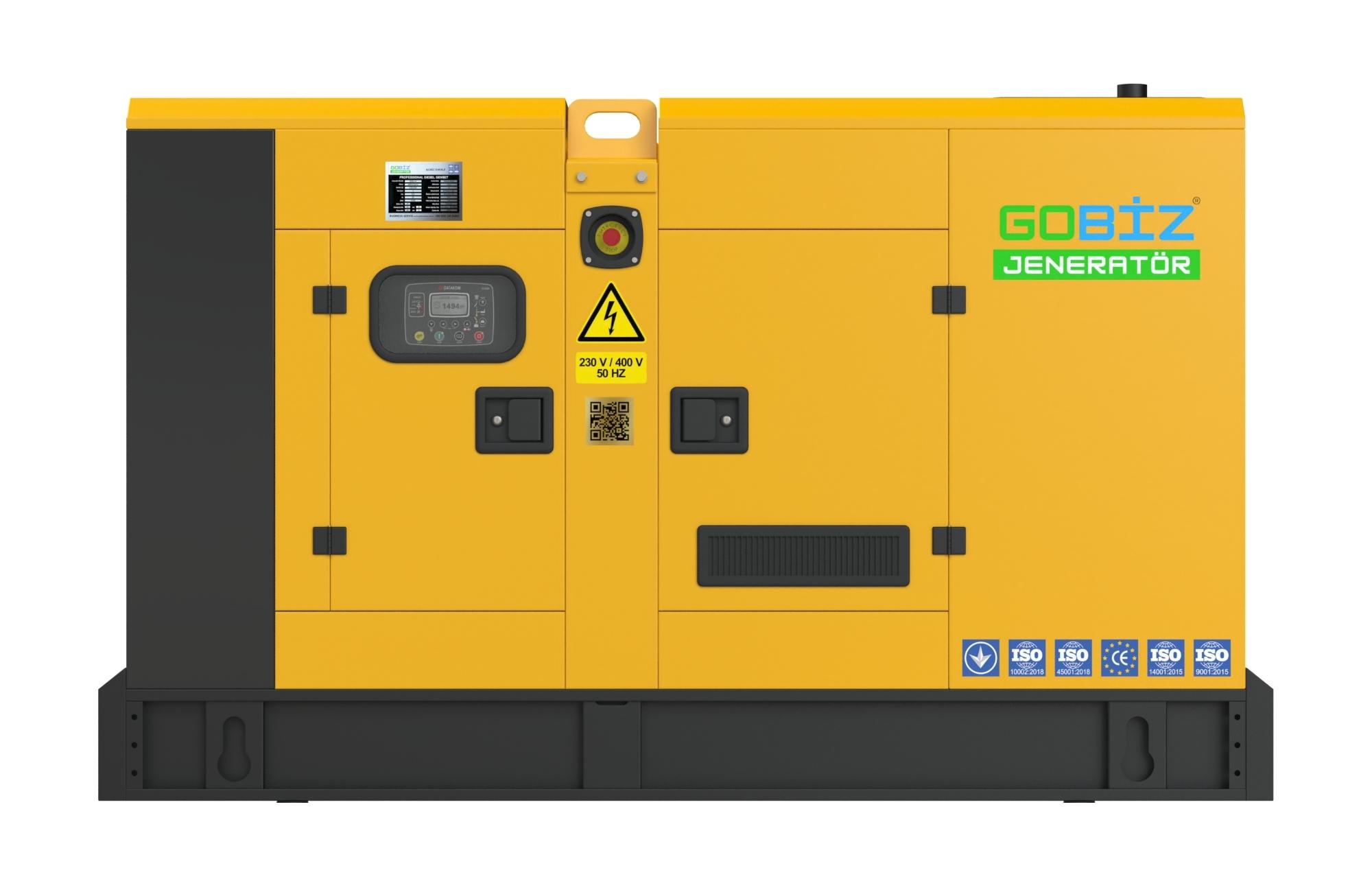 GO-BUSINESS JOHN DEERE 32kVA/25kW DIESEL GENERATOR SET